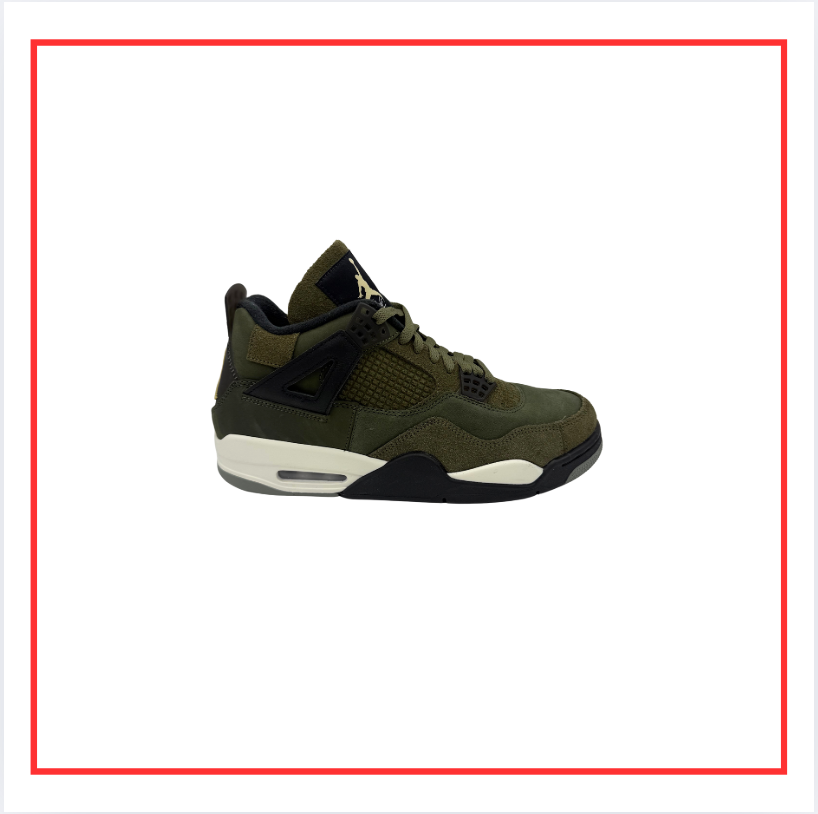 Air Jordan 4 Retro SE Craft Medium Olive (Preloved) UK 9