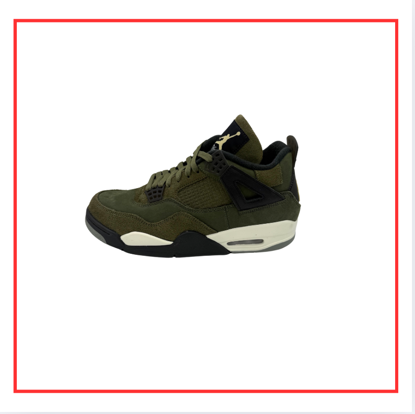 Air Jordan 4 Retro SE Craft Medium Olive (Preloved) UK 9