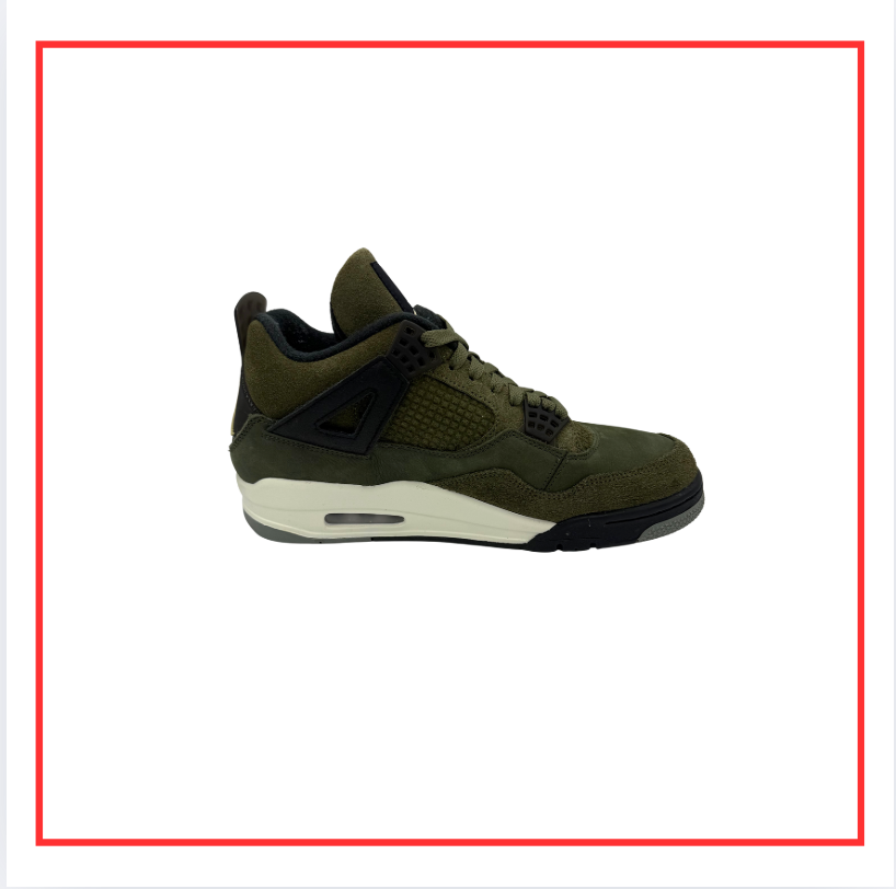 Air Jordan 4 Retro SE Craft Medium Olive (Preloved) UK 9