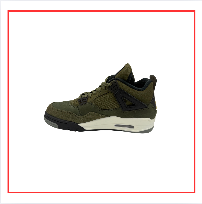 Air Jordan 4 Retro SE Craft Medium Olive (Preloved) UK 9