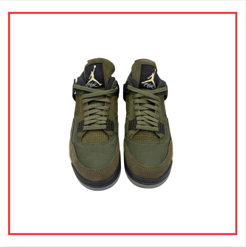 Air Jordan 4 Retro SE Craft Medium Olive (Preloved) UK 9