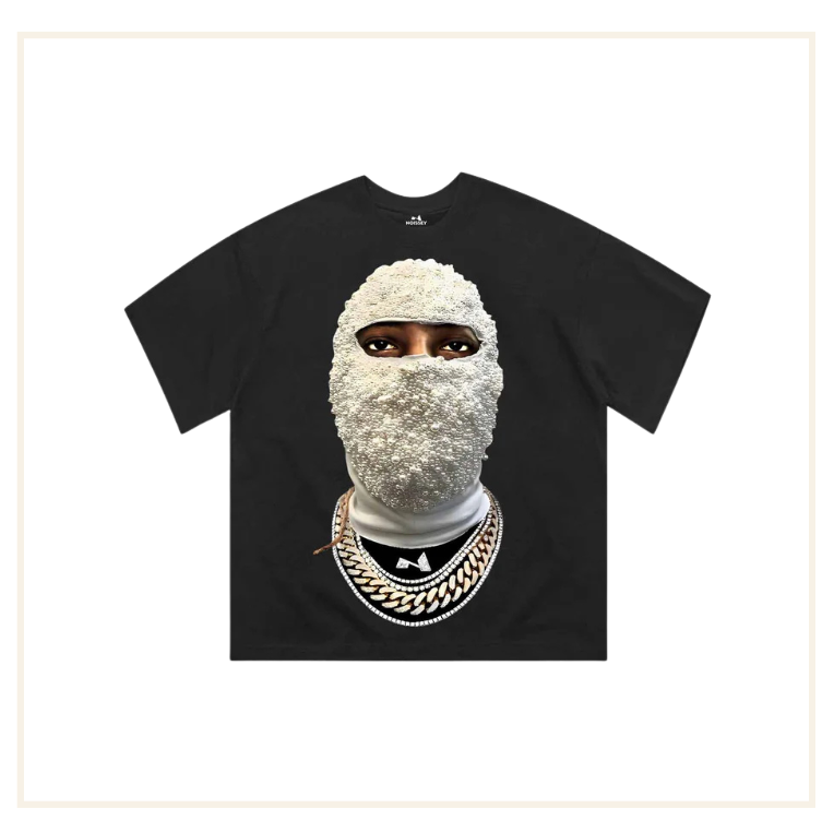 Noissey Pearl Balaclava Black T-Shirt