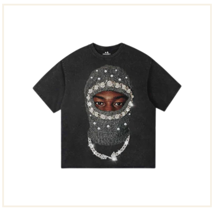 Noissey Pearl Balaclava Washed Grey T-Shirt