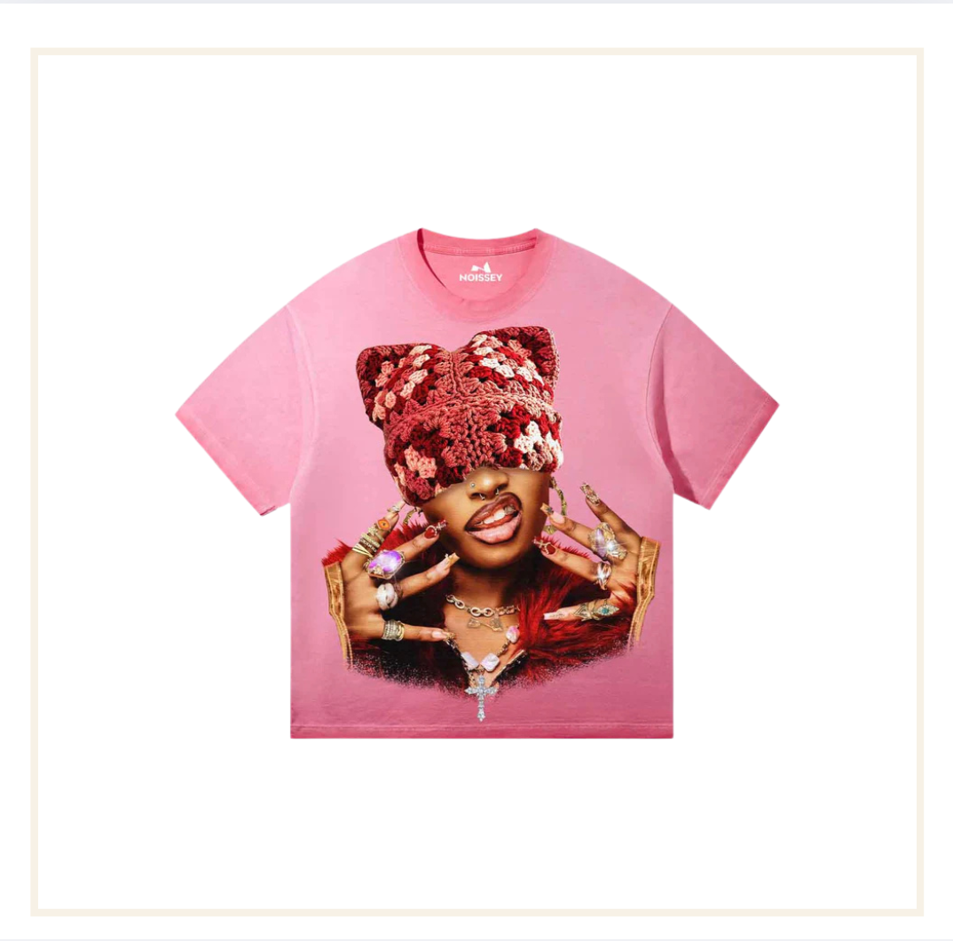Noissey Rich Girl Washed Pink T-Shirt