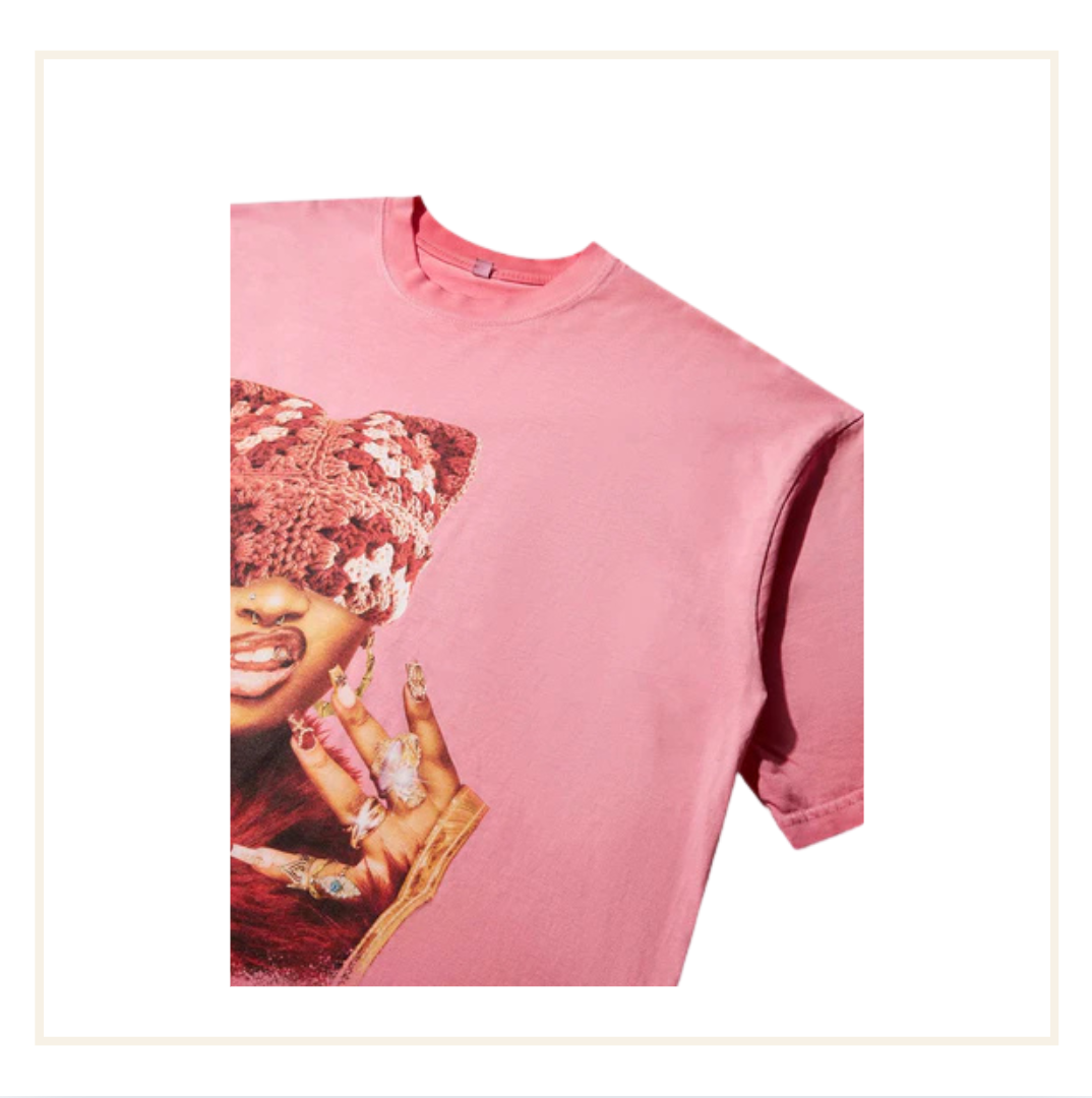 Noissey Rich Girl Washed Pink T-Shirt