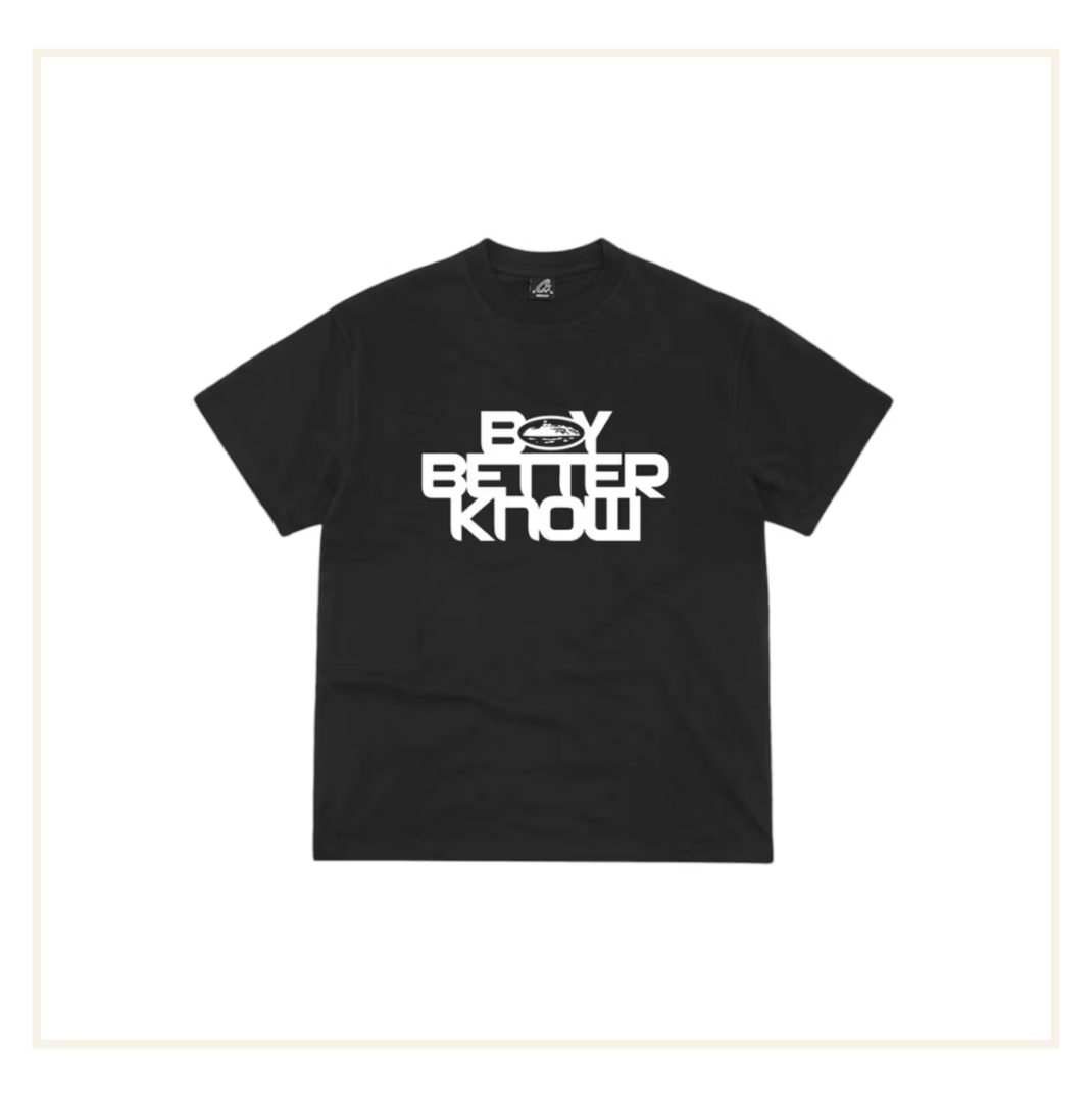 Corteiz x BBK Alcatraz Tee Black