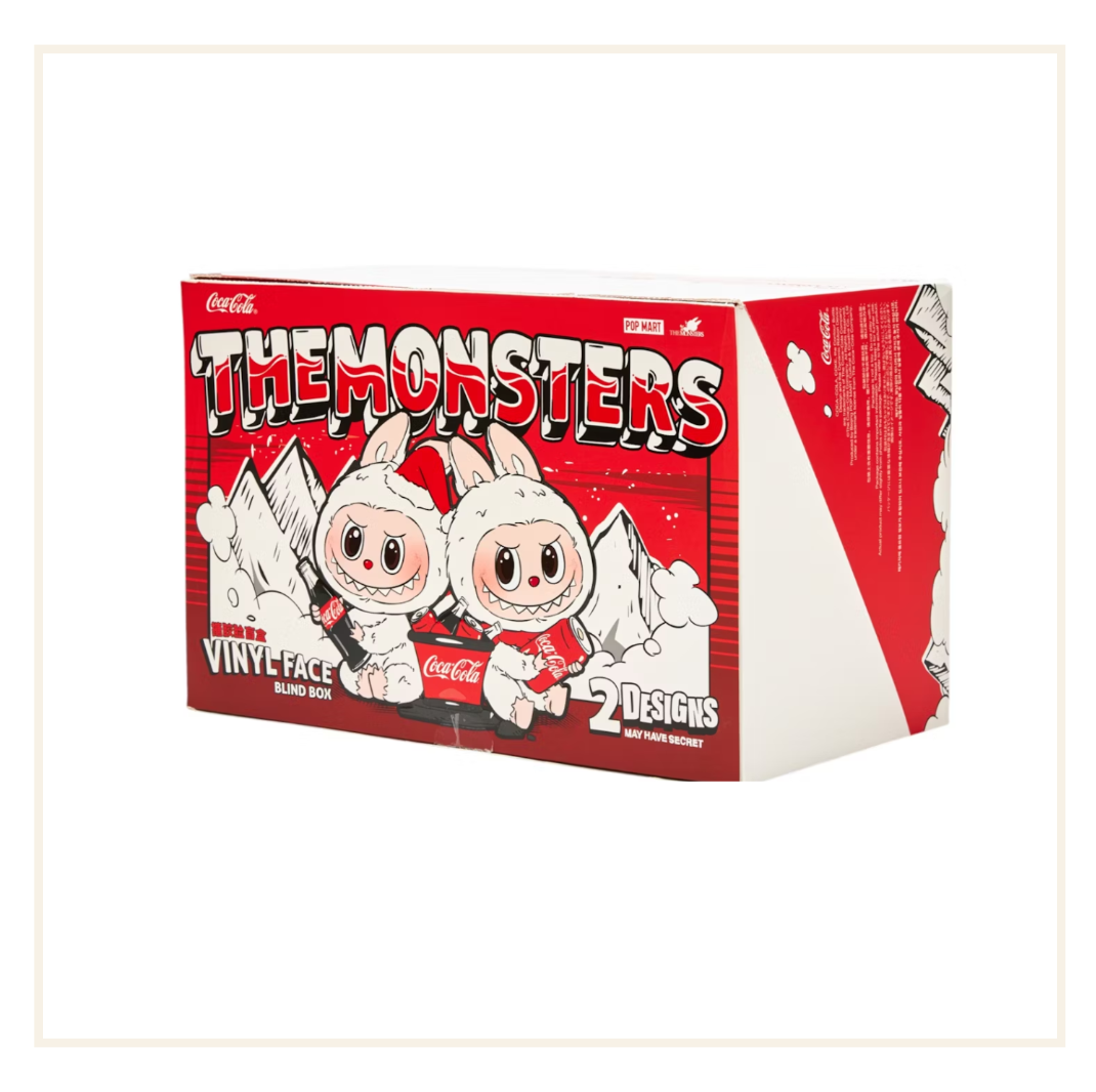 Pop Mart Labubu The Monsters Coca Cola Series Vinyl Face Sealed Case (6 Blind Box)