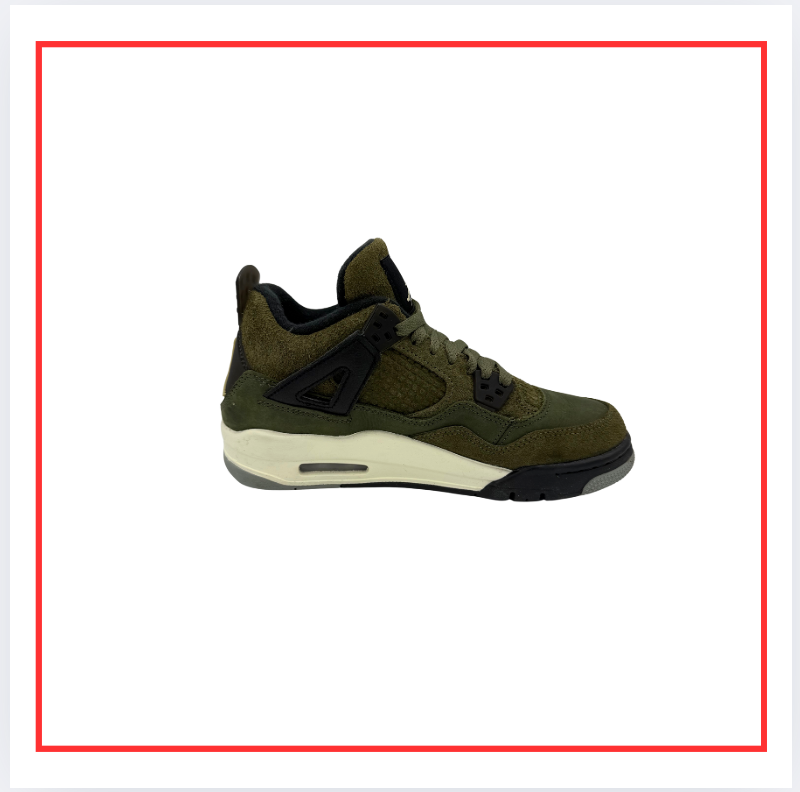 Air Jordan 4 Retro SE Craft Medium Olive (Preloved) UK 5.5