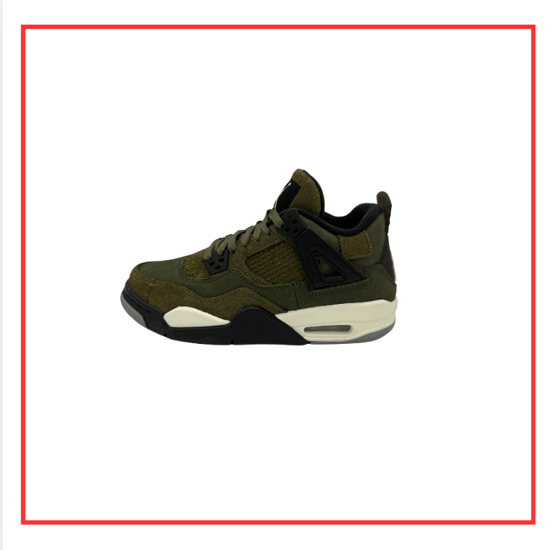 Air Jordan 4 Retro SE Craft Medium Olive (Preloved) UK 5.5