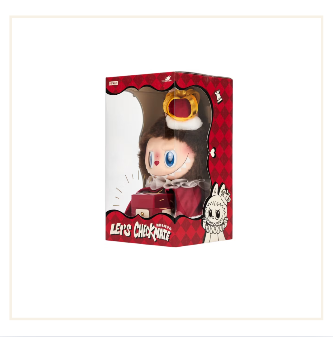 Pop Mart Labubu The Monsters Let's Checkmate Series Vinyl Plush Doll