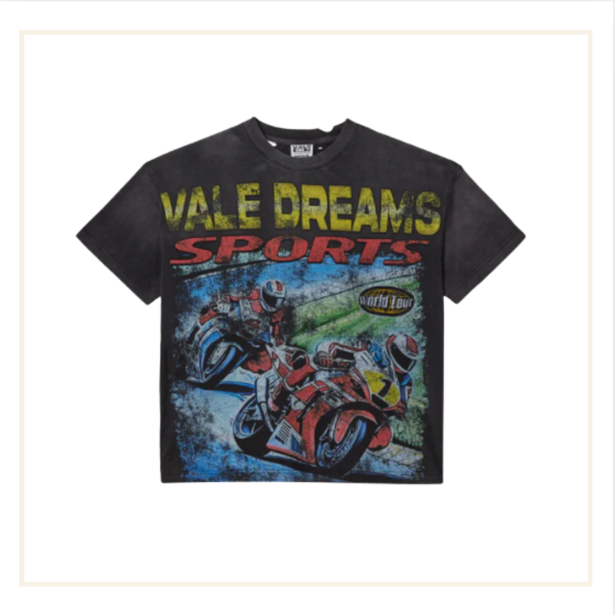 Vale Forever Motocroxxx T-Shirt Black