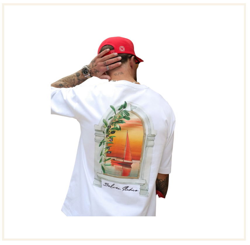 Bélier Sunset White T-Shirt