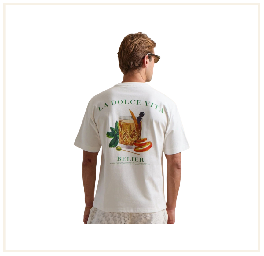 Bélier Old Fashioned White T-Shirt