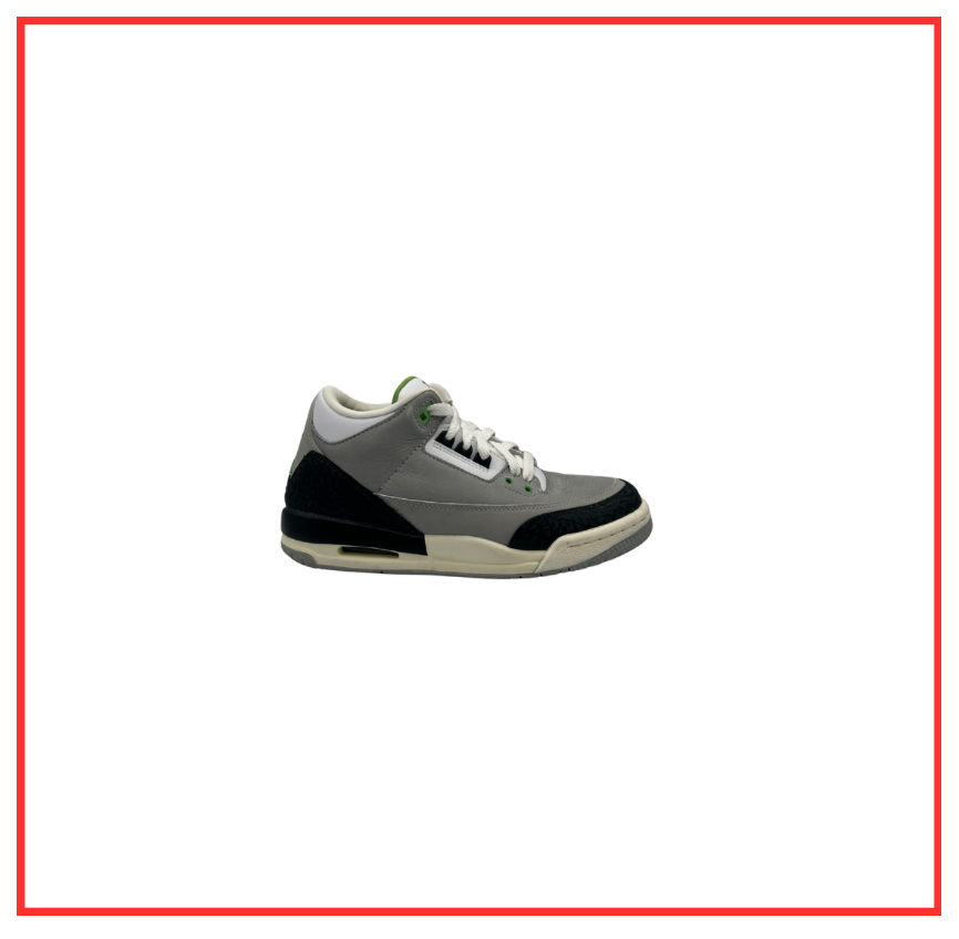 Air Jordan 3 Retro Chlorophyll (GS) (Preloved) UK 5.5
