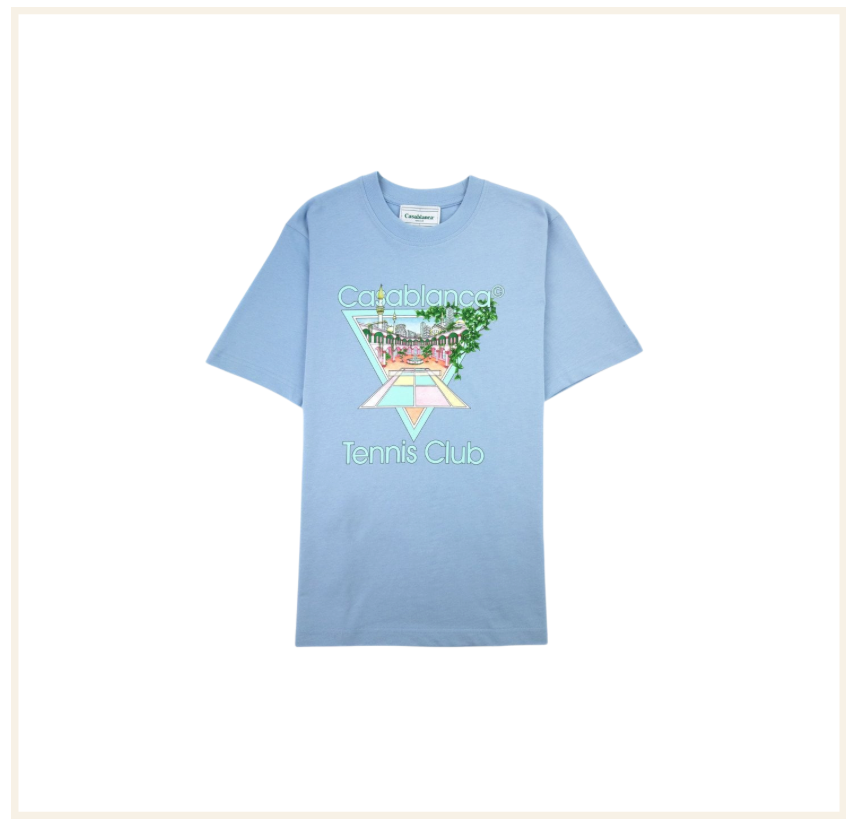 Casablanca Tennis Club Pastelle T-Shirt