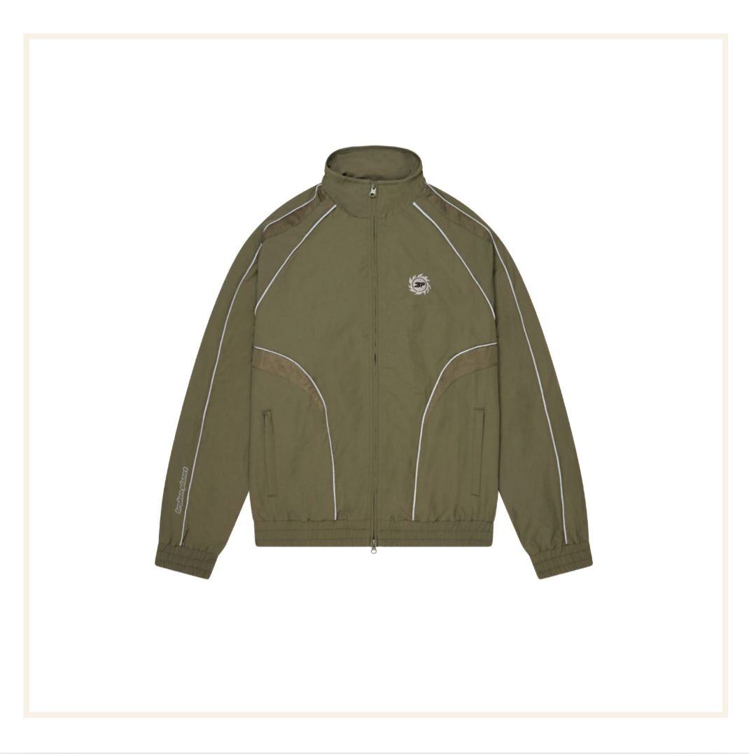 Broken Planet Reflective Performance Jacket Khaki Green