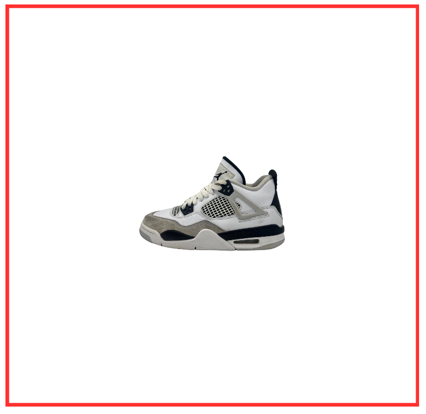 Air Jordan 4 Retro Military Black (GS) (Preloved) UK 4.5