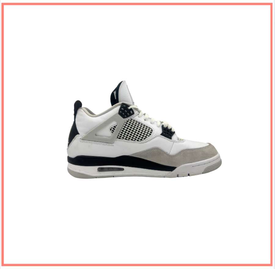 Air Jordan 4 Retro Military Black (Preloved) UK 10