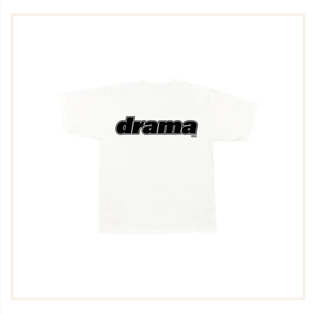 Drama Call Staple Staff Tee White
