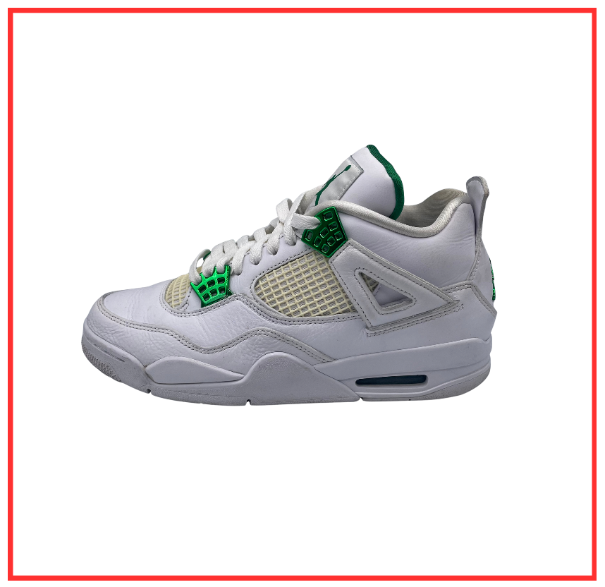 Air Jordan 4 Retro Metallic Green (Preloved) UK 7.5