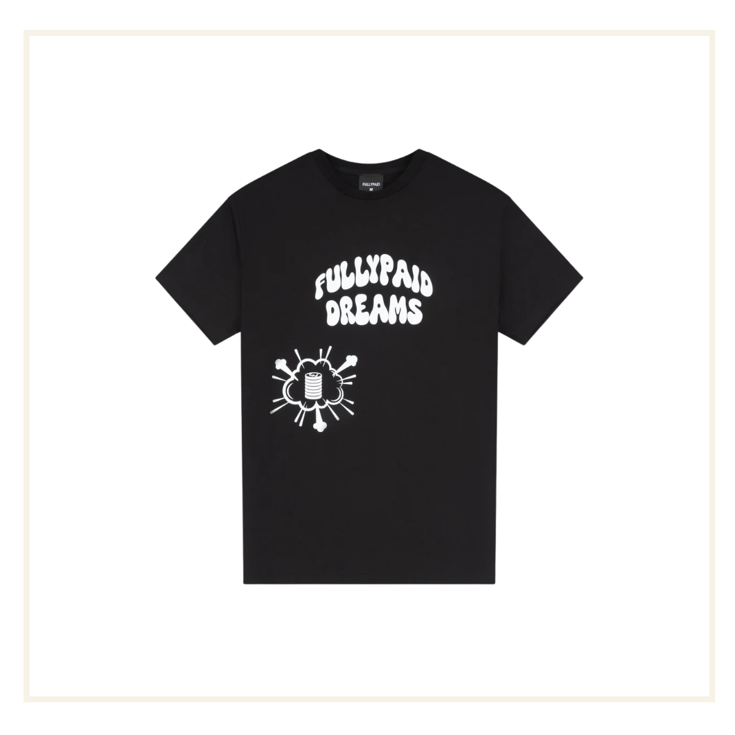 FullyPaid Dreams Black White T-Shirt