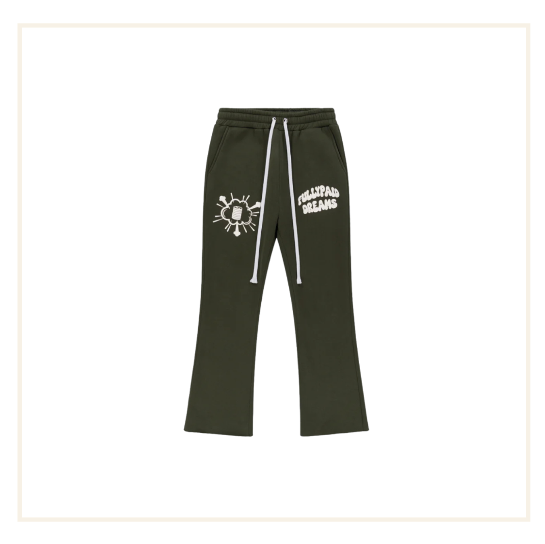FullyPaid Dreams Khaki Green Jogger