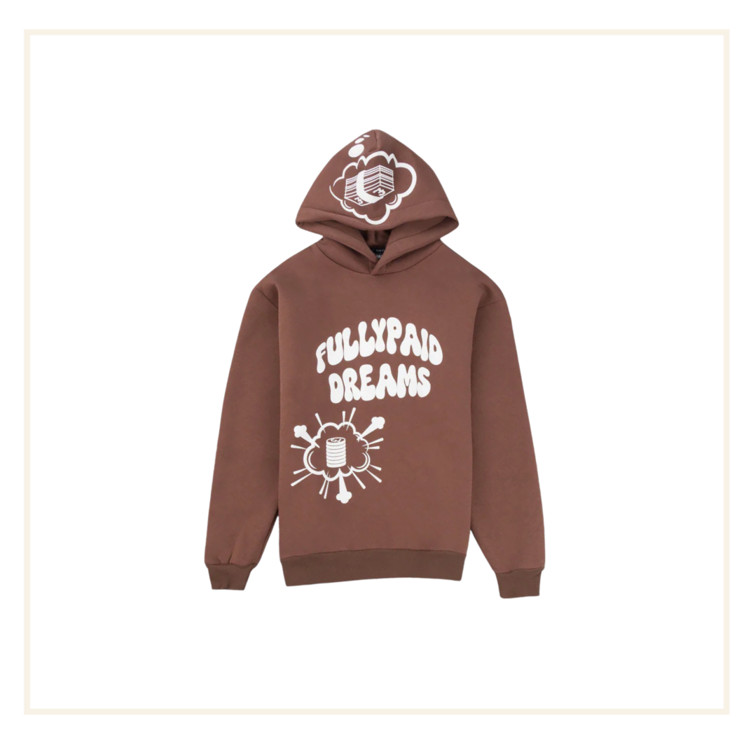 FullyPaid Dreams Brown Hoodie