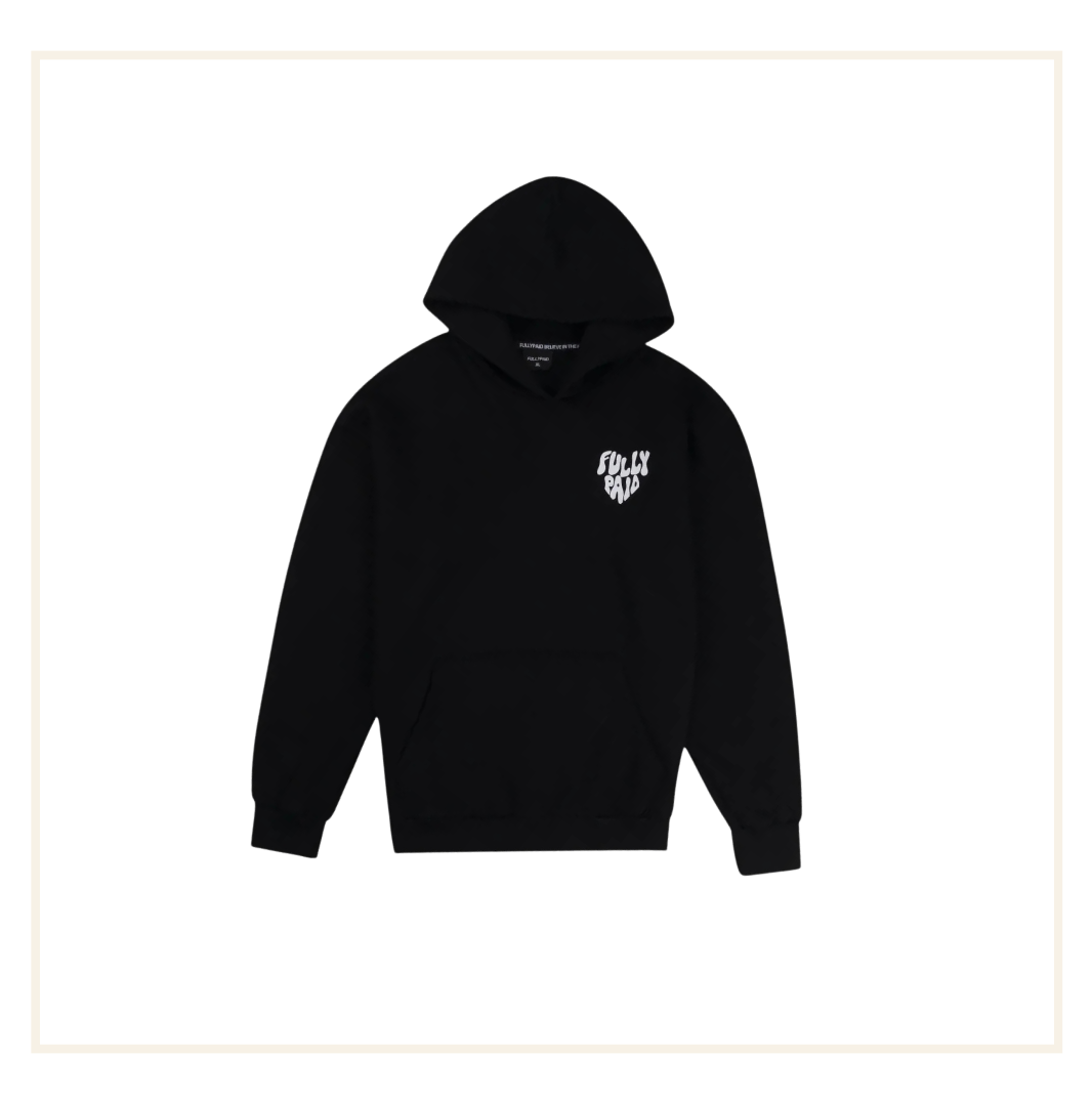 FullyPaid Heart Black Hoodie