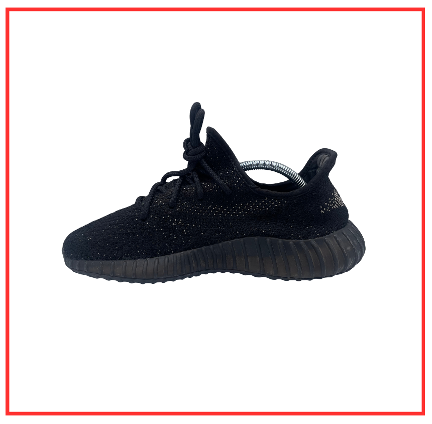 adidas Yeezy Boost 350 v2 Core Black White (Preloved) UK 8.5
