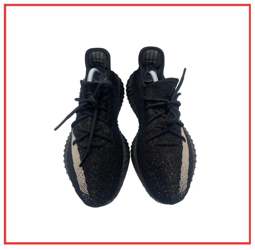 adidas Yeezy Boost 350 v2 Core Black White (Preloved) UK 8.5
