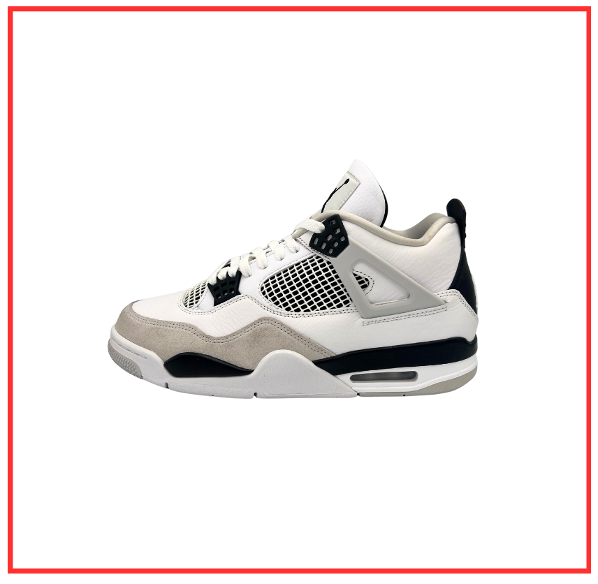 Air Jordan 4 Retro Military Black (Preloved) UK 9