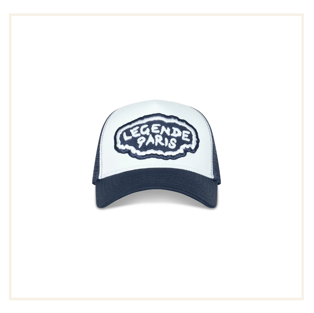 Légende Paris Snow Trucker White Navy