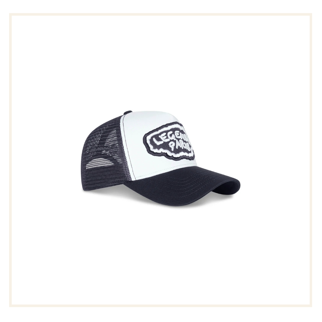 Légende Paris Snow Trucker White Black