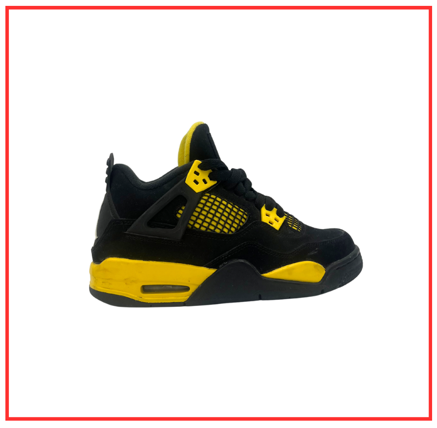 Air Jordan 4 Retro Thunder (GS) (Preloved) UK 3