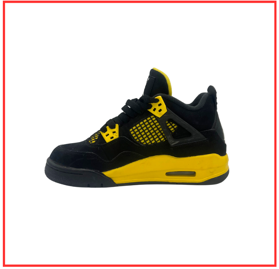 Air Jordan 4 Retro Thunder (GS) (Preloved) UK 3
