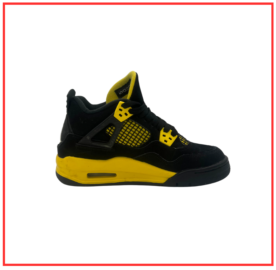 Air Jordan 4 Retro Thunder (GS) (Preloved) UK 3