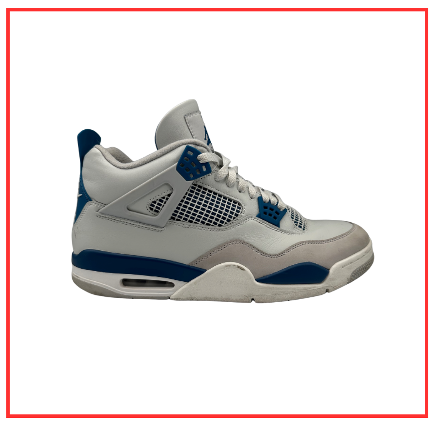 Air Jordan 4 Retro Military Blue (2024) (Preloved) UK 12