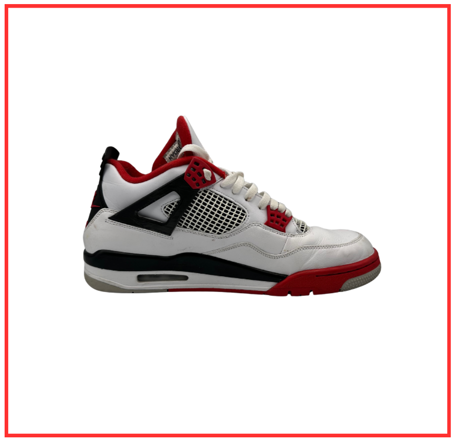 Air Jordan 4 Retro Fire Red (Preloved) UK 11.5