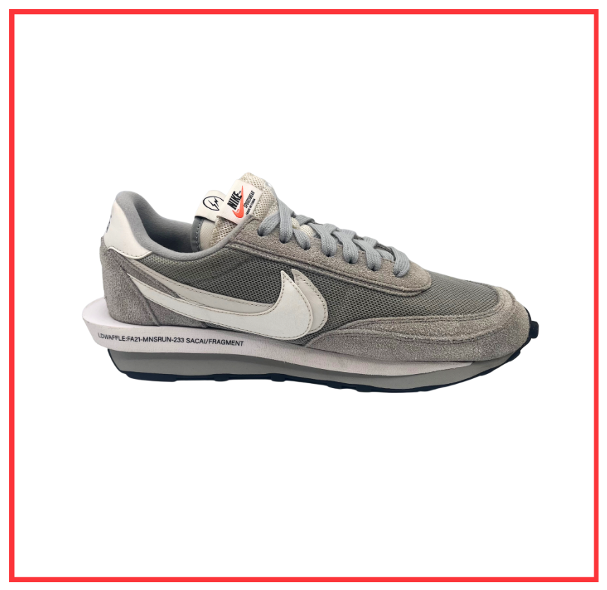 sacai x Fragment x Nike LDWaffle SF Grey (Preloved) UK 11