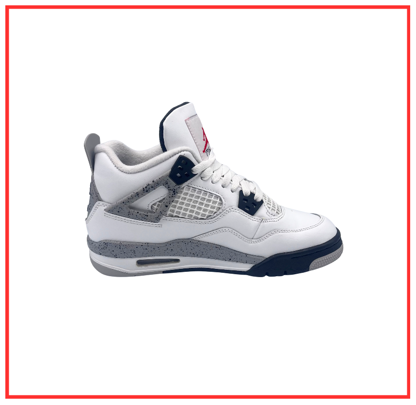 Air Jordan 4 Retro White Cement (2025) (GS) (Preloved) UK 5.5