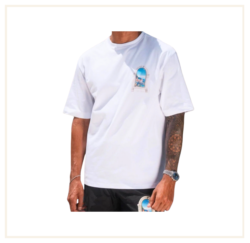 Bélier Amalfi Arch White T-Shirt