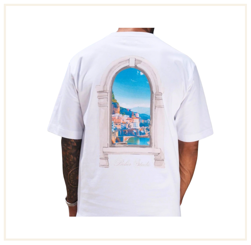 Bélier Amalfi Arch White T-Shirt