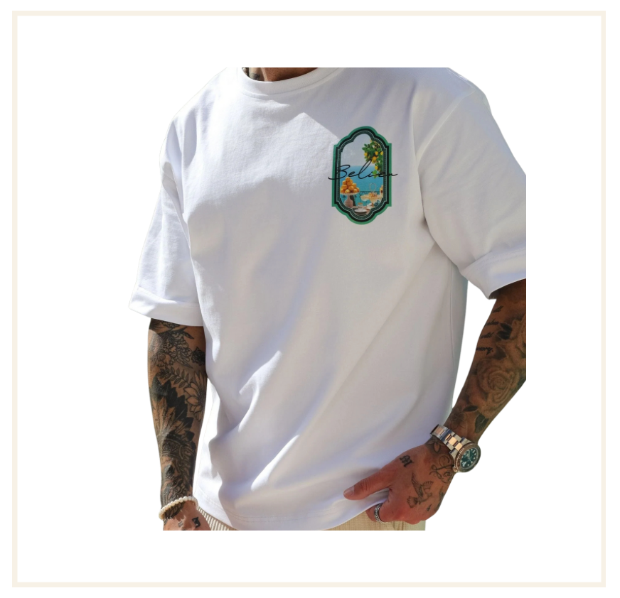 Bélier Capri View White T-Shirt