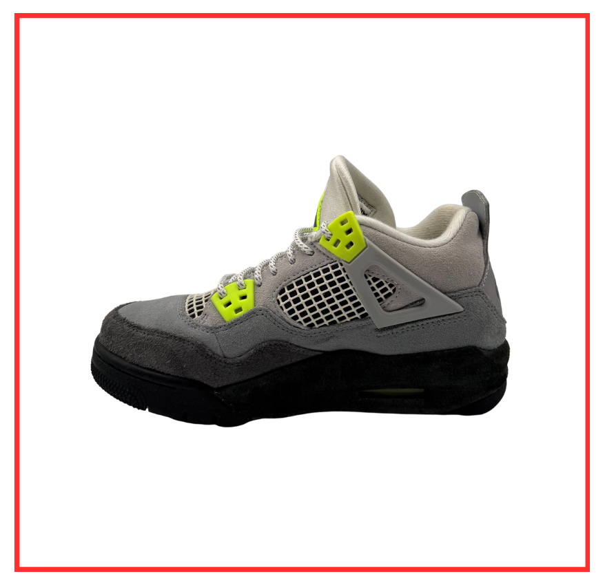 Air Jordan 4 Retro SE 95 Neon (GS) (Preloved) UK 3.5