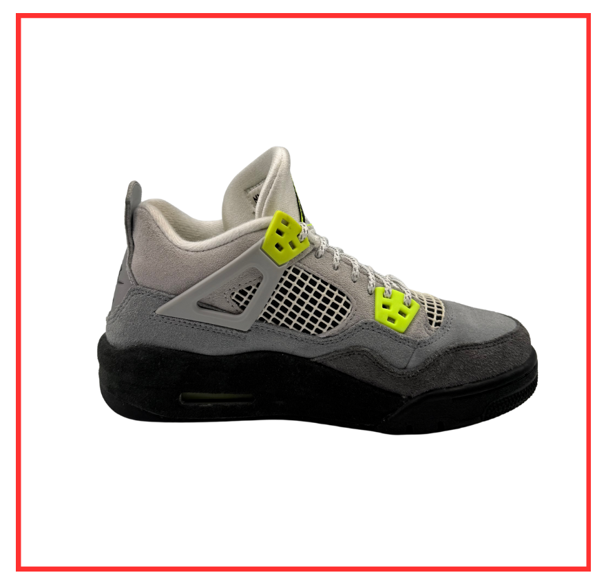 Air Jordan 4 Retro SE 95 Neon (GS) (Preloved) UK 3.5