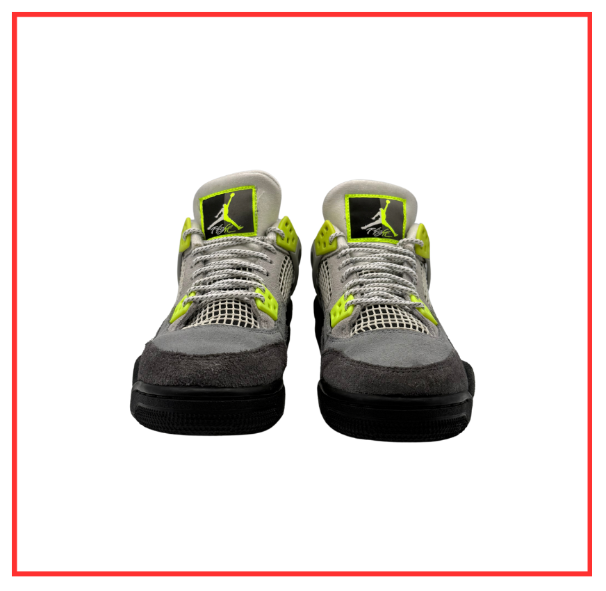 Air Jordan 4 Retro SE 95 Neon (GS) (Preloved) UK 3.5