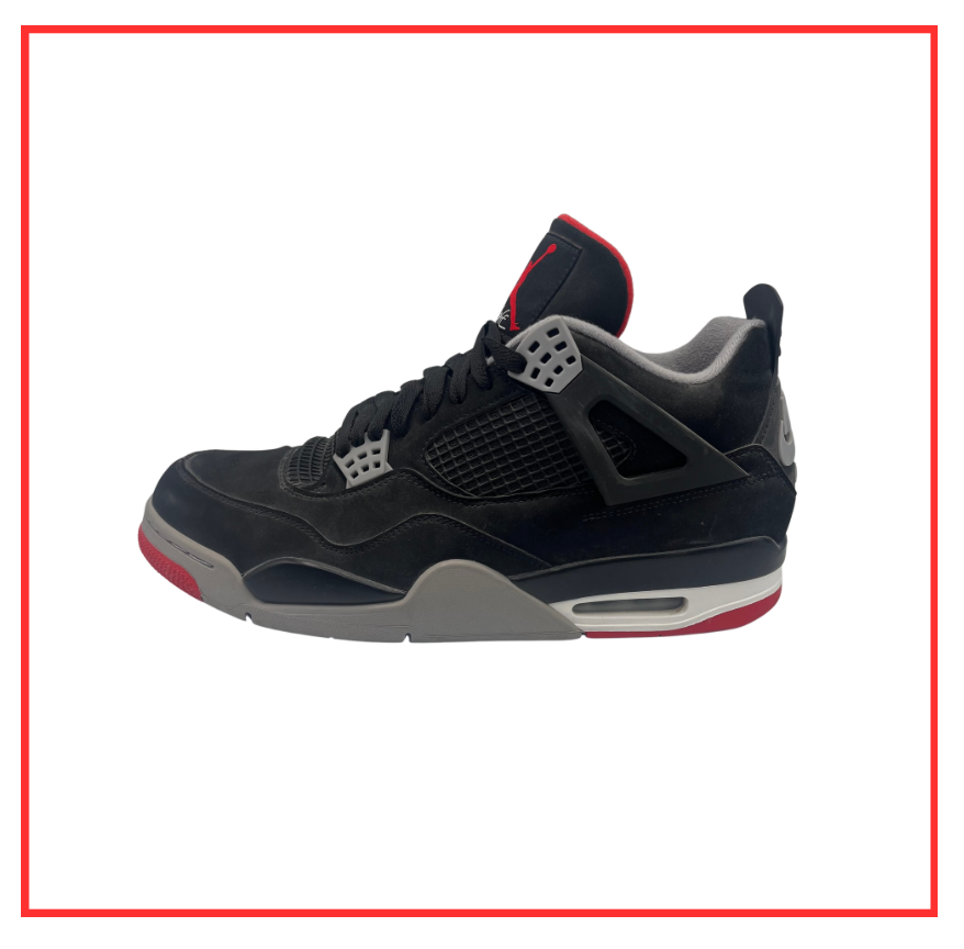 Air Jordan 4 Retro Bred (2019) (Preloved) UK 11