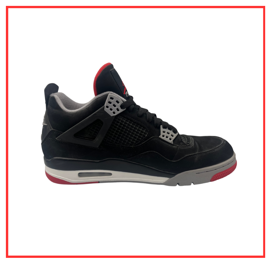 Air Jordan 4 Retro Bred (2019) (Preloved) UK 11
