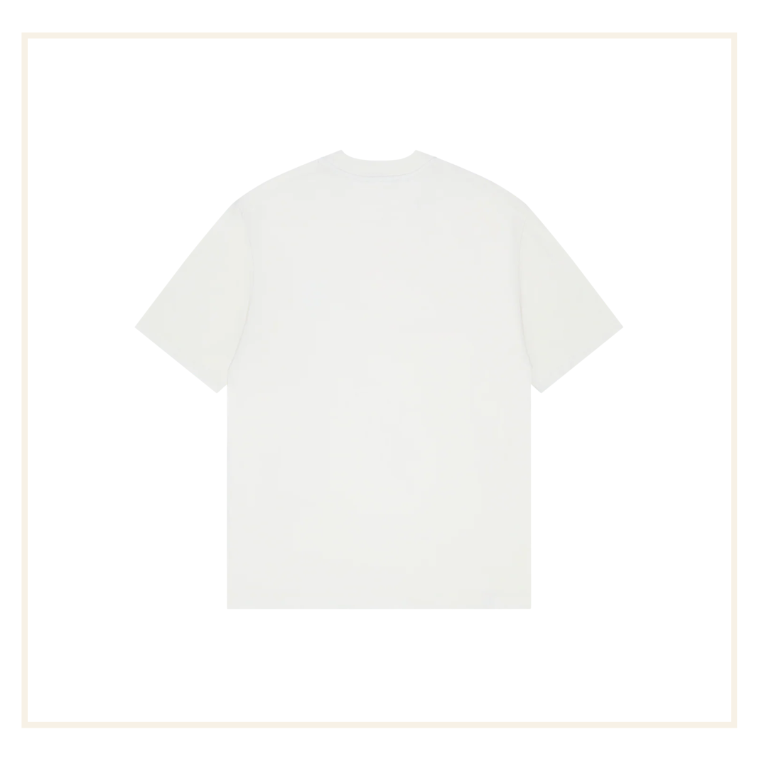 Broken Planet Star Logo T-shirt Vanilla White