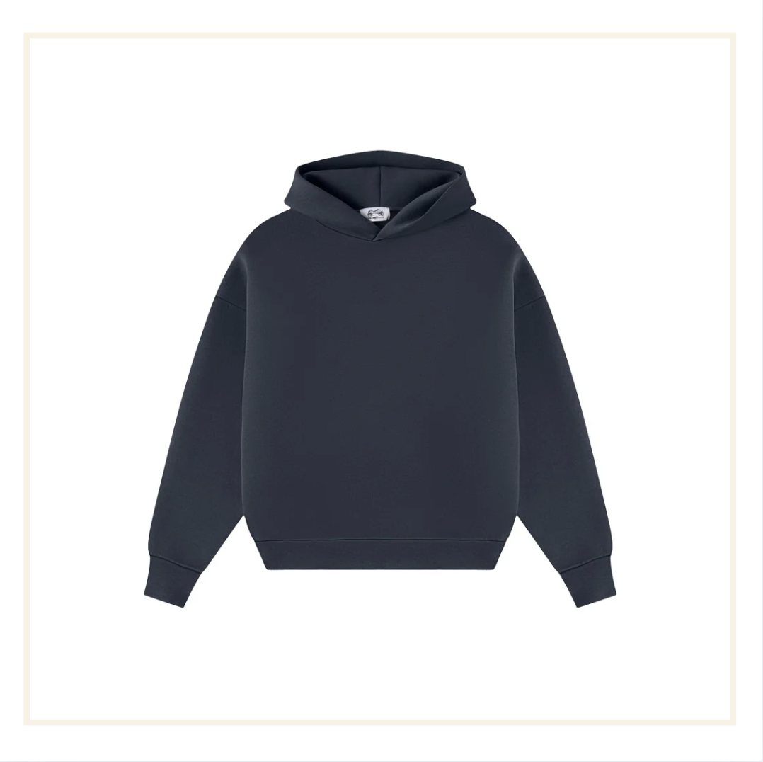 Galore 630 GSM Stone Coal Hoodie